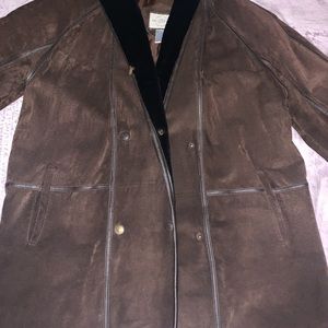A brown thick jacket from Sequence.